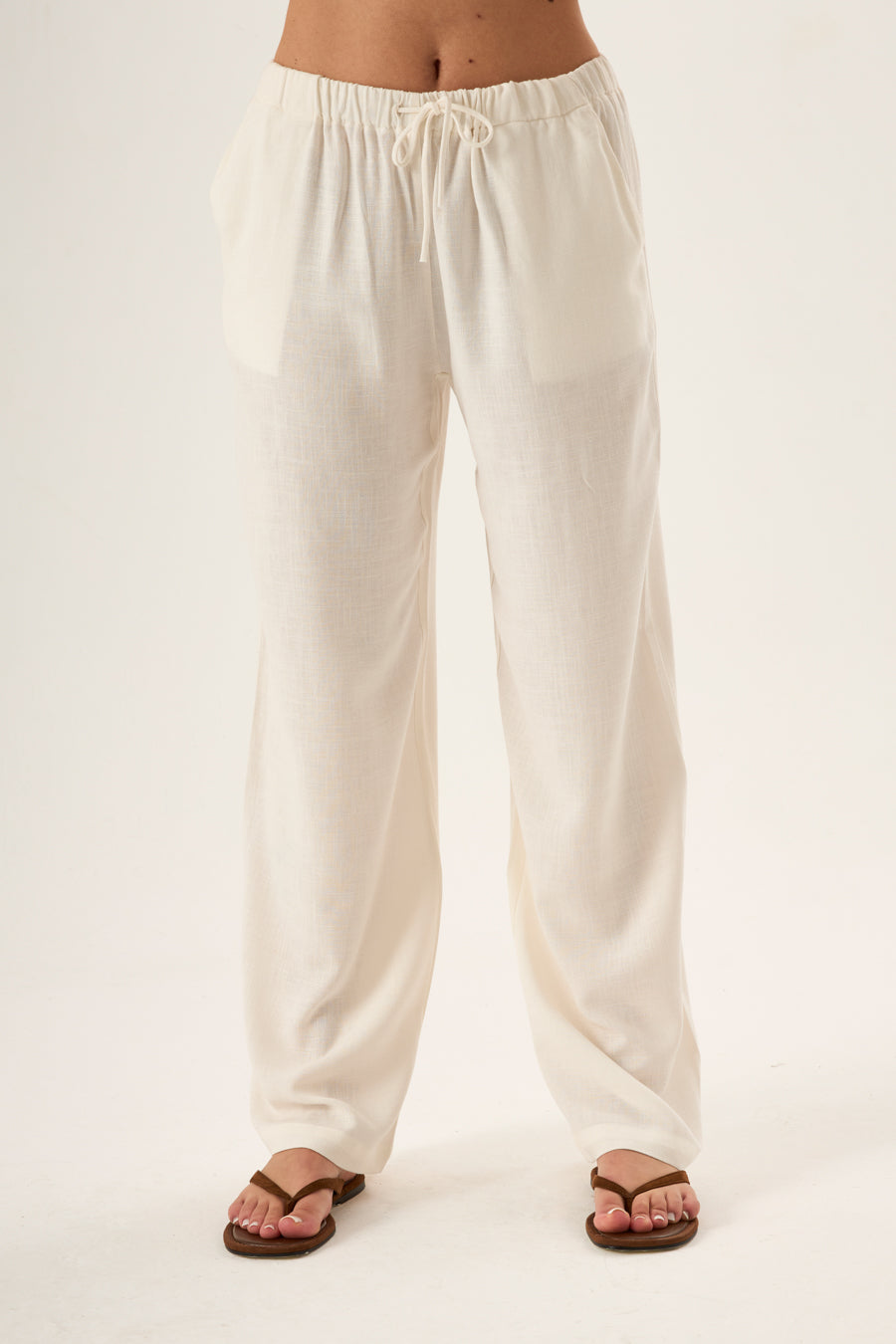 OLIN Keten Pantolon