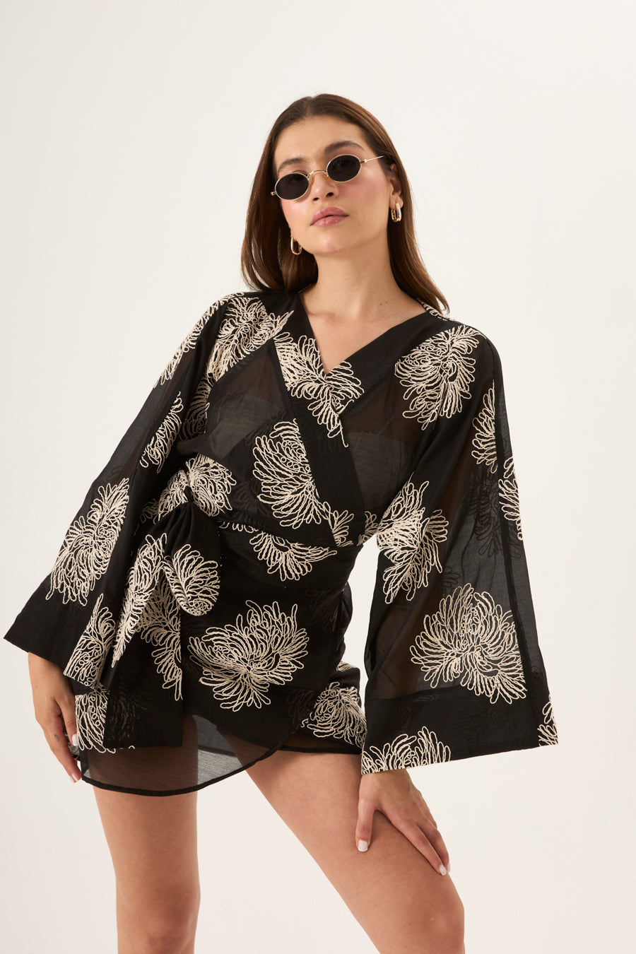 Velia İvory Kimono