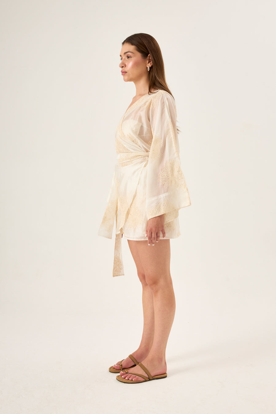 Velia İvory Kimono