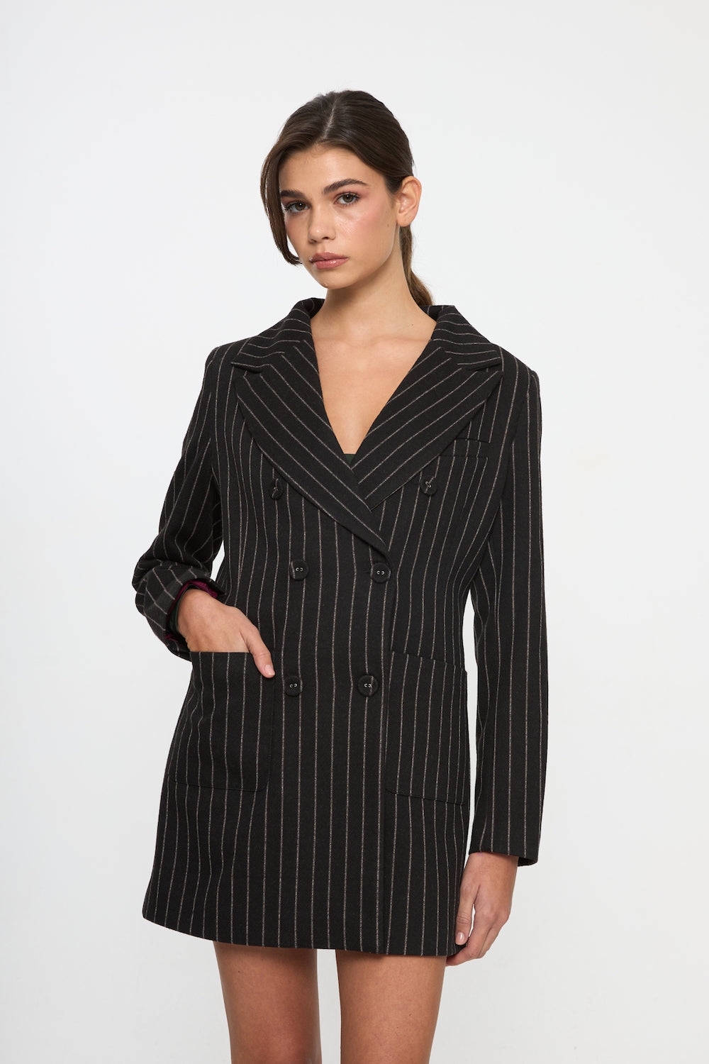 Elıse Ceket Elbise Siyah