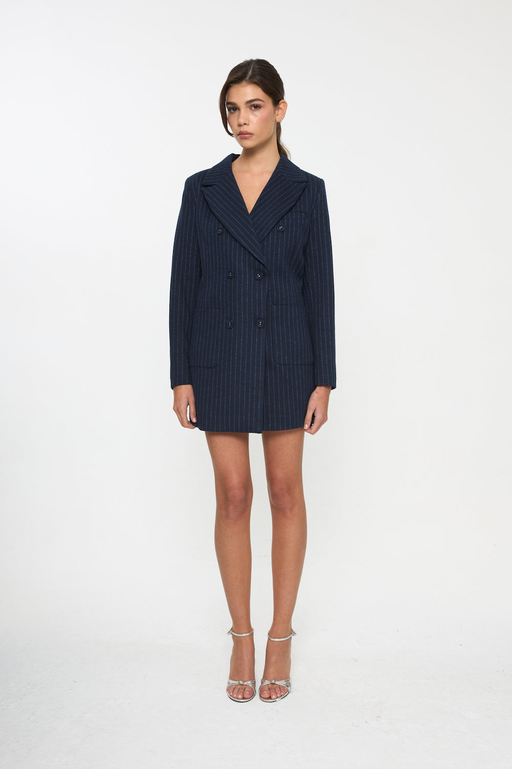 Elıse Ceket Elbise - Lacivert