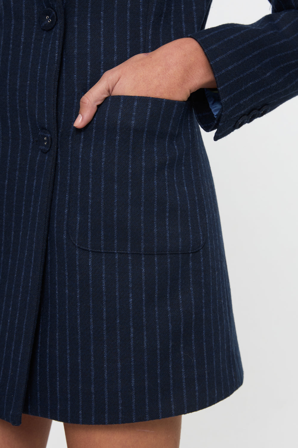 Elıse Ceket Elbise - Lacivert