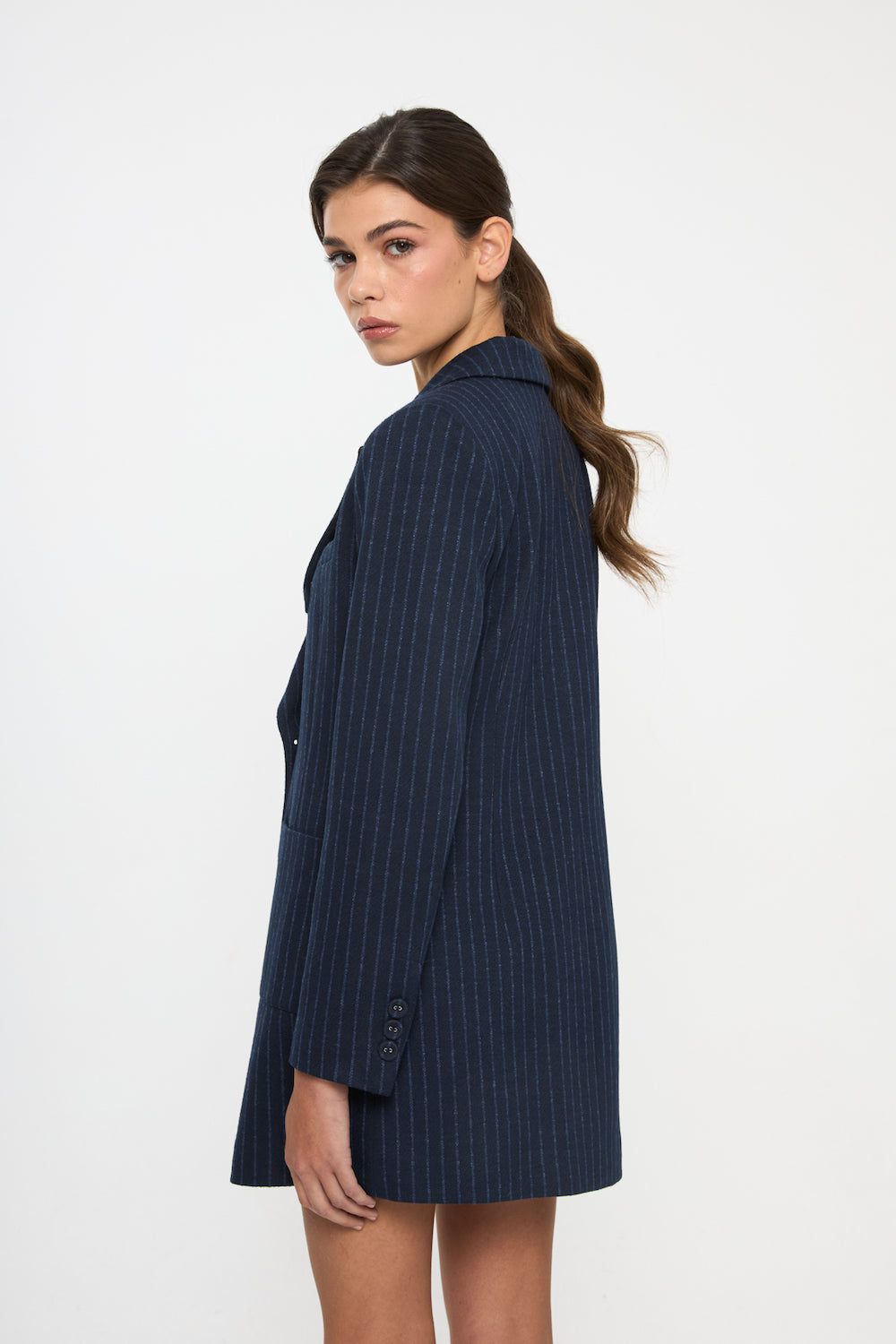 Elıse Ceket Elbise - Lacivert