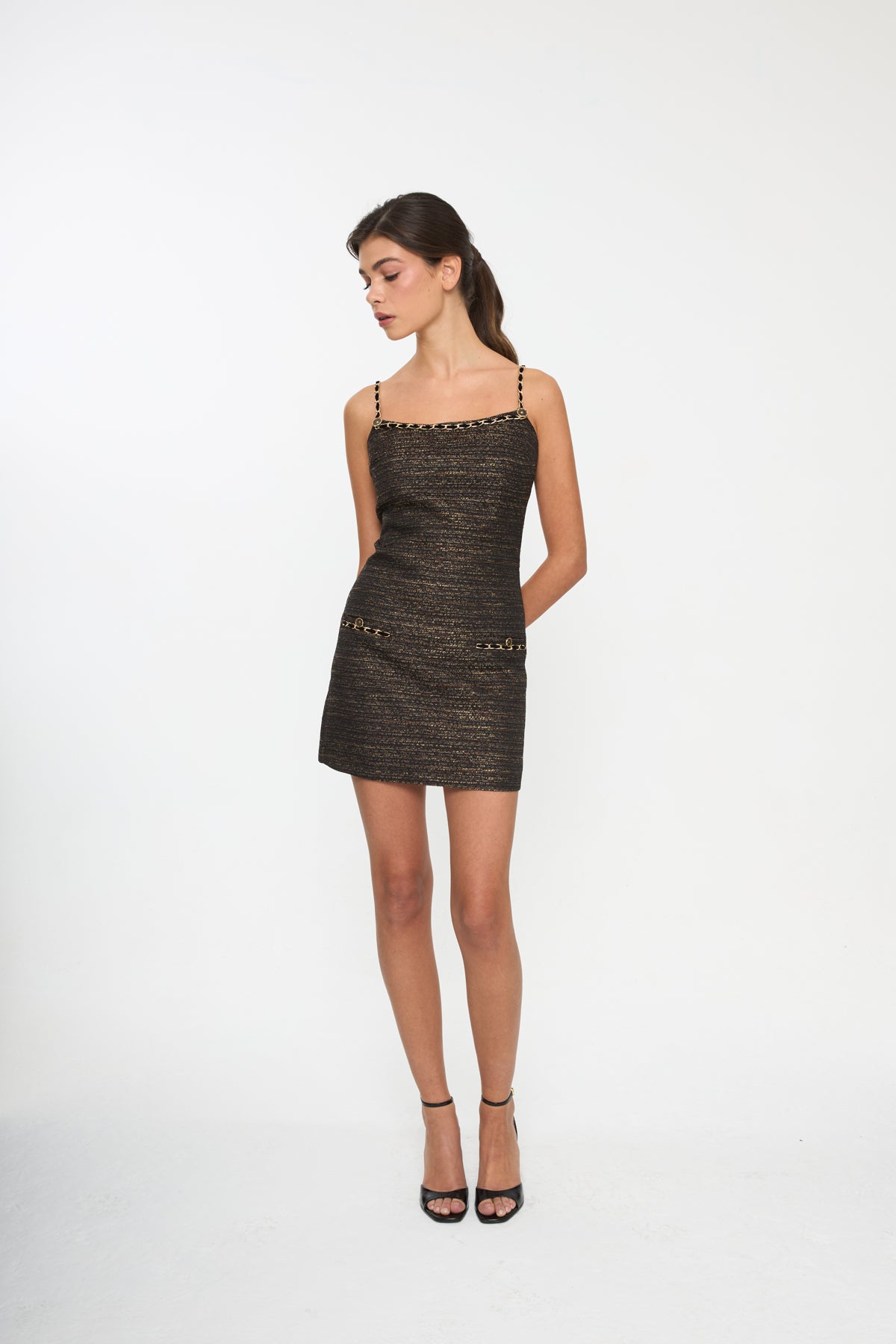 Golden Eclipse Elbise