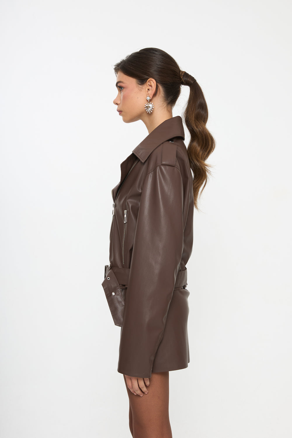 Zina Suni Deri Ceket